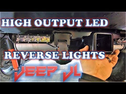 JEEP Wrangler JL RUBICON  LED REVERSE LIGHTS (OFF ROAD FRIENDLY)