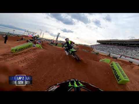 GoPro: Malcolm Stewart | 2021 Monster Energy Supercross | Atlanta 3 | 450 Heat 1 Highlights