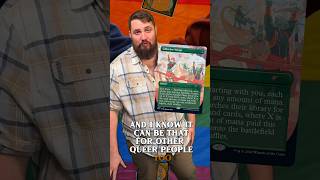 Thank you to Wotc🌈❤️. https://mtg.social/PridexBGM #ad #mtgpartner #lgbt #queer #magicthegathering
