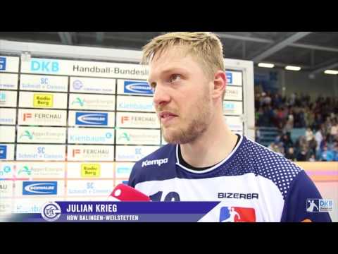 VfL Gummersbach - HBW Balingen Weilstetten 26:24 Interviews