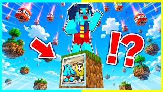 1マス世界に絶対バレない秘密部屋作ってドッキリマインクラフト【まいくら / マインクラフト】