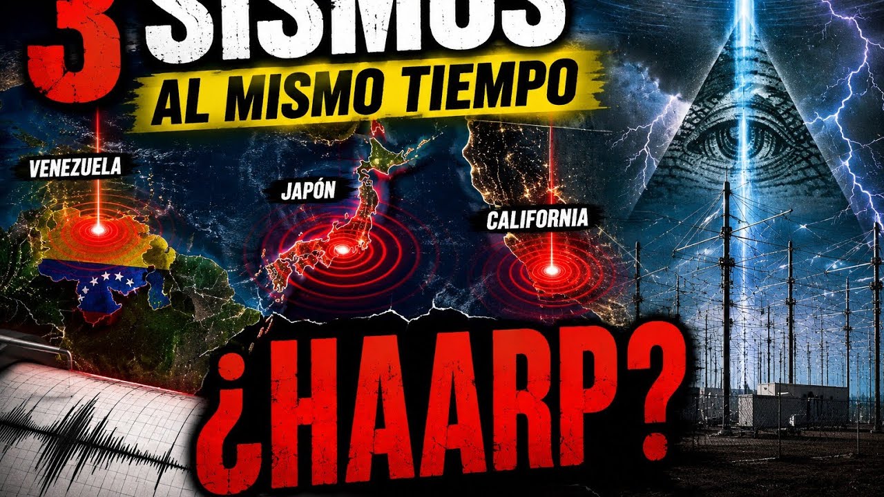 IMPOSIBLE 3 Sismos al Mismo Tiempo!!!!