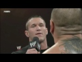 Randy Orton Batista Segment WWE Raw 11 10 08 HD