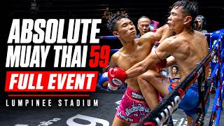 Download lagu Absolute Muay Thai 59 | Full Event | Lumpinee Stadium mp3