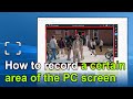 Screen Recorder - Rectangle area screen capture - How to use Bandicam - Bandicam Screen Recording Software Demo