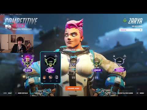 18K DMG! SUPER ZARYA SEASON 19 TOP 500 OVERWATCH 2 GAMEPLAY