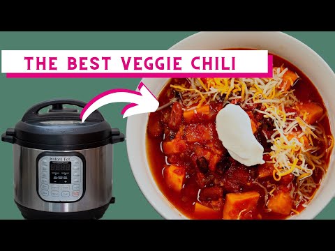 Instant Pot Vegetarian Chili : Gluten-Free & Vegan-Friendly