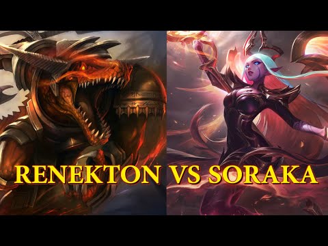 Best Renekton EUNE Vs Soraka Top (Educational)