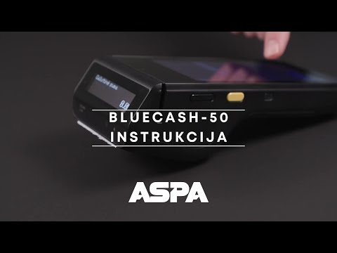 i.EKA kasos aparato Datecs BlueCash-50 instrukcija