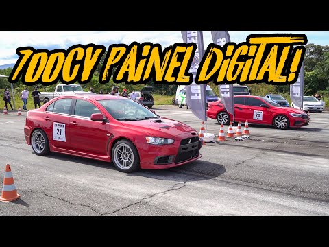 MITSUBISHI LANCER EVO X MAIS FORTE DO BRASIL!!😈 CARRO DE 1600CV PASSOU DE 300km/h!!