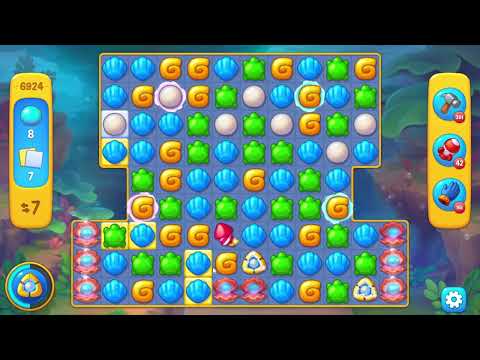 Fishdom 6924 Level - 17 moves - NO BooSTERS