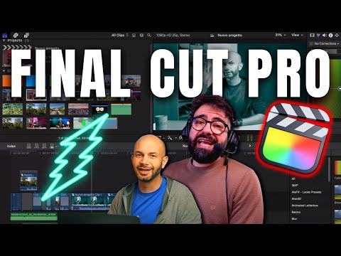 FINAL CUT PRO per fare MONTAGGIO VIDEO! 🎬 Corso Completo GRATIS