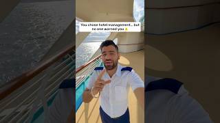 These mistakes ruin careers before they start.❌🤔 #ship #cruiseship #hotelmanagement #shipjobs #fyp