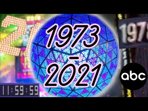 New Year's Rockin' Eve ABC Ball Drop (1973-2021)...