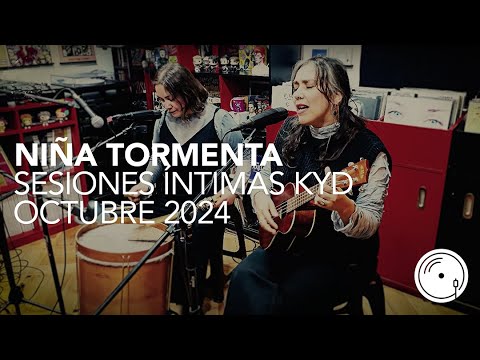 Niña Tormenta en vivo en Sesiones Íntimas de Disquería KYD