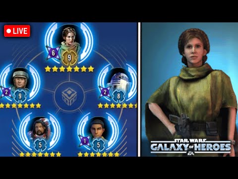 Galactic Legend Leia Organa Defense Testing vs ALL Galactic Legends - Is This the BEST Leia Team?