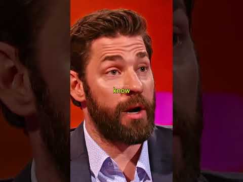 John Krasinski’s Hilarious Airport Security Moment  #interview