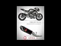 2021 Triumph Street Triple RS With Akrapovic Exhaust Loud Exhaust Vandi Lokam