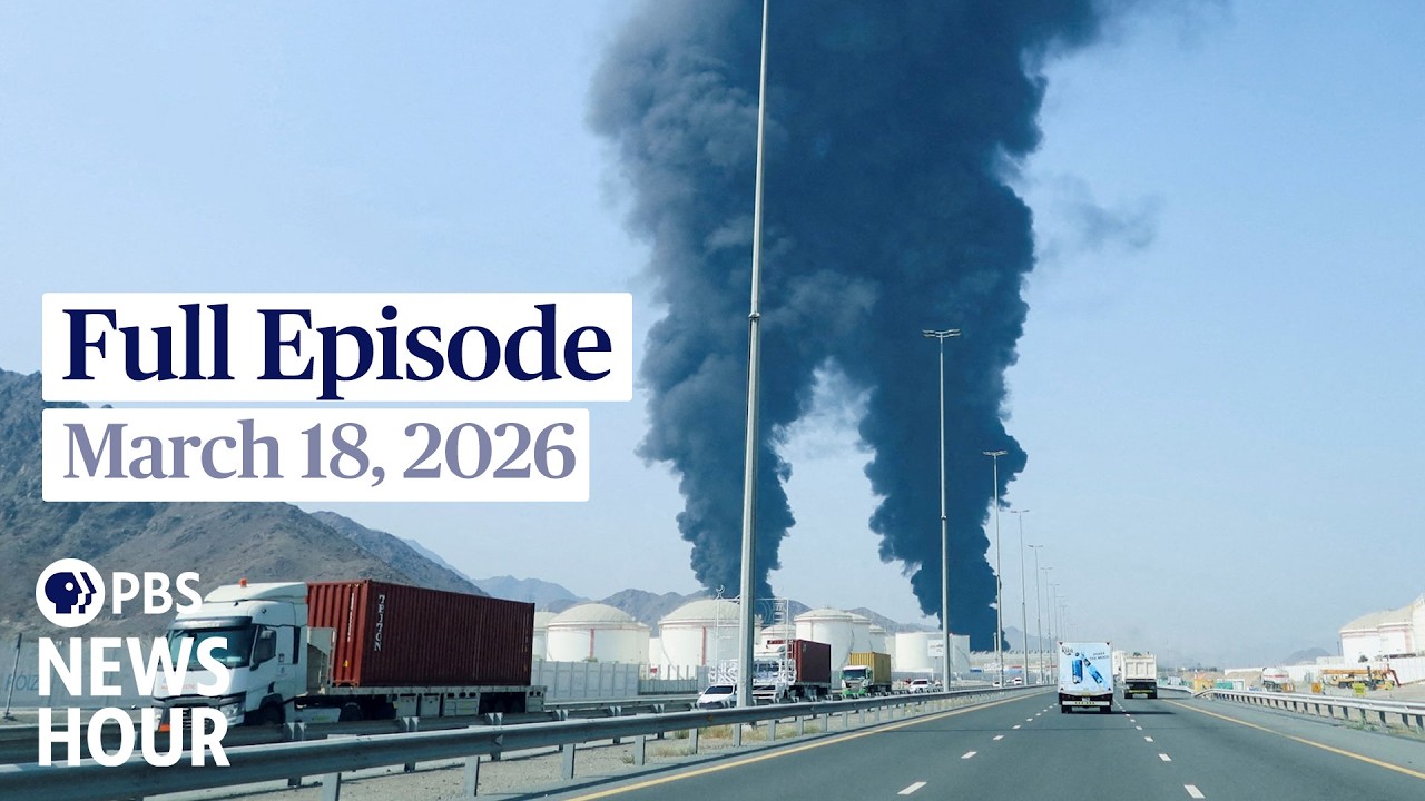 PBS News Hour full episode, March 18, 2026