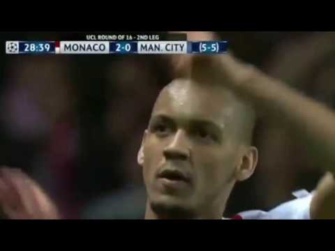 Gol De Fabinho - Monaco vs Manchester - Champions League 2017 HD