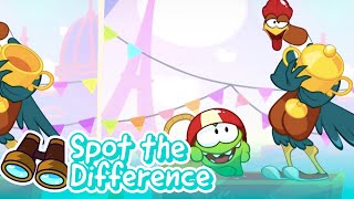 Spot the Difference Game with Om Nom! 😜