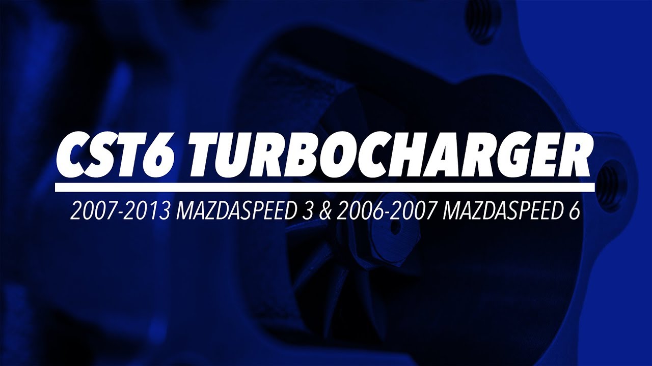 Mazdaspeed 3 Big Turbo the CST6 k04 bnr precision