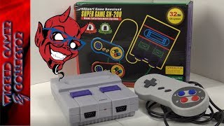 SN-200 32-Bit | SNES Mini Clone with Real 16-Bit Games !!