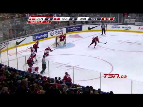 Switzerland vs Denmark  Day 5 (30/12/2014)  IIHF World Junior Champs 2015 Highlights HD