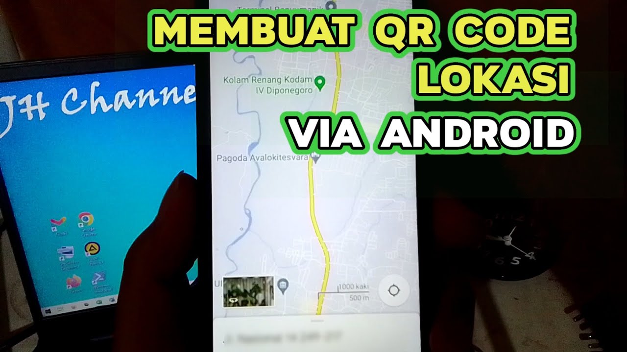 Cara Mudah Membuat QR Code Lokasi Google Maps Melalui Android