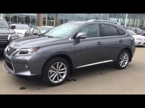 2015 Lexus RX 350 AWD Sportdesign Edition Review in Gray - Northside Edmonton