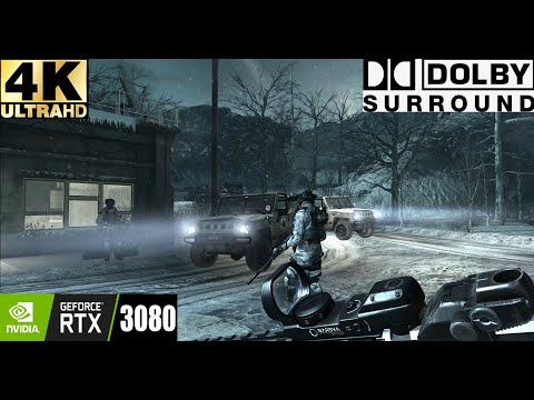 COD GHOSTS VETERAN WALKTHROUGH - 4K ULTRA RTX 3080 - CLOCKWORK - DOLBY - no commentary