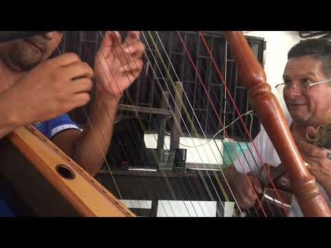 Arauca me ha visto llorar, singer Luis Rodriguez, harpist Armando "Pichi" Ramirez