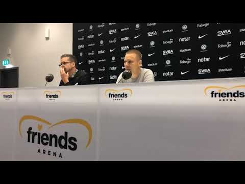 AIK Play: Presskonferens efter AIK-Hammarby IF 2018-09-23