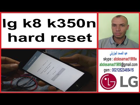LG K8 4G K350N - How to Hard Reset