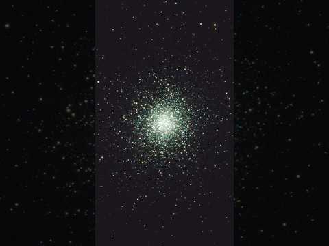 M13 star cluster through an 11” telescope #m13 #starcluster #space #telescope