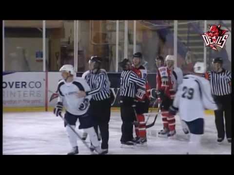 Andrew Conboy Headbutt vs EIK Esbjerg 31-8-13