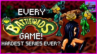 EVERY Battletoads Game EVER! Hardest series of all time!?