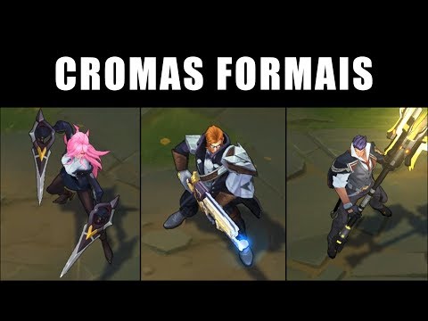 Formal Chromas - Katarina, Yuumi, Graves and Jayce