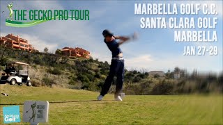 preview picture of video '29/01/2015 THE GECKO PRO TOUR Marbella Golf CC / Santa Clara Golf'