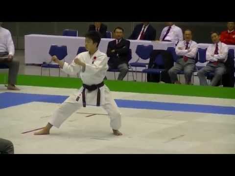 JKA2015 All Japan Hidemoto Kurihara Gojushihosho 栗原秀元 五十四歩小