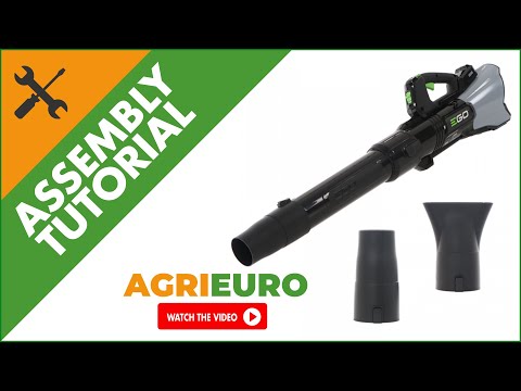 EGO LBX6000 Battery-powered Leaf Blower - 56 V - Assembly tutorial