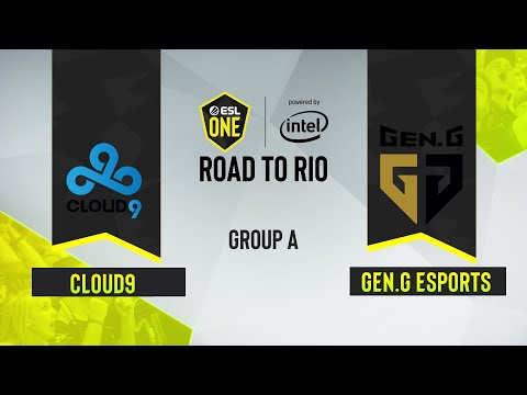 CS:GO -  Gen.G Esports vs. Cloud9 [Train] Map 1 - ESL One: Road to Rio - Group A - NA