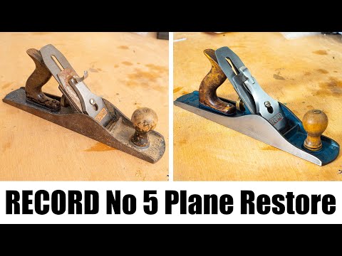 Restoring Record No5 Hand Plane