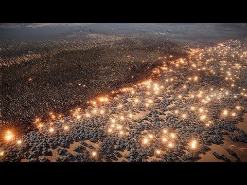 10.000 USA TANKS vs 1 MILLION TROLLS - Ultimate Epic Battle Simulator 2 UEBS2