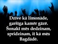 Bermudu Divstūris - Ballējam neguļam vārdi/lyrics ...