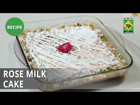 Rose Milk Cake Recipe | Dawat | Abida Baloch | Dessert
