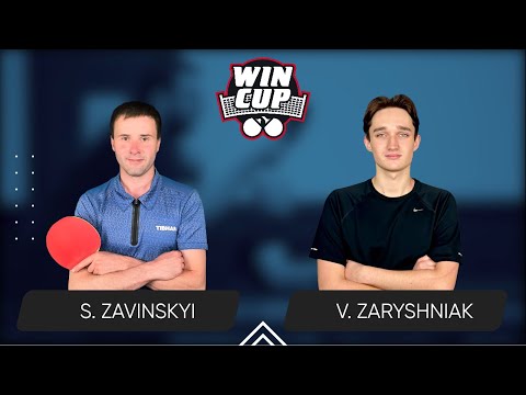20:15 Serhii Zavinskyi - Vadym Zaryshniak West 4 WIN CUP 09.06.2024 | TABLE TENNIS WINCUP