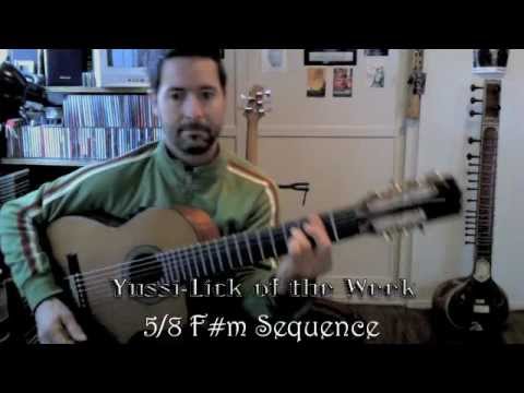 Yussi - Lick of the Week 5/8 F#m Sequence
