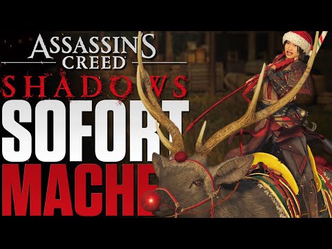 SOFORT HOLEN - ALLE Adventskalender Items in Assassin's Creed Shadows verfügbar