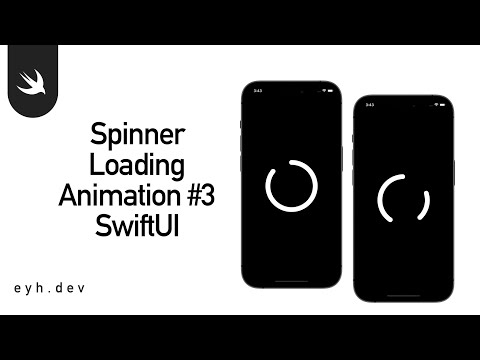 Animation #4 | Source Code | SwiftUI Spinner Loading Animation Tutorial